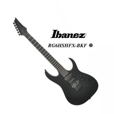 Ibanez J-LINE RG6HSHFX-BKF Black Flat Made In JAPAN Super Wizard With Gig Bag • $999.98