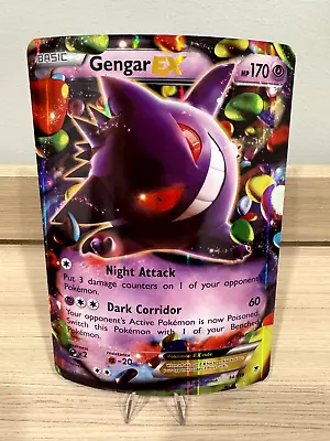 Pokemon TCG Gengar EX Jumbo Promo Card Oversized RARE 34/119 • $11.10