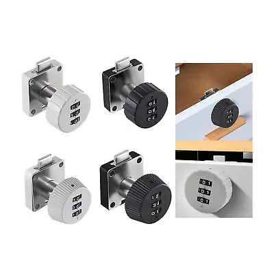 Combination Cam Lock Cabinet Code Lock Code Lock Keyless Kitchen Cabinet Lock 3 • $10.09