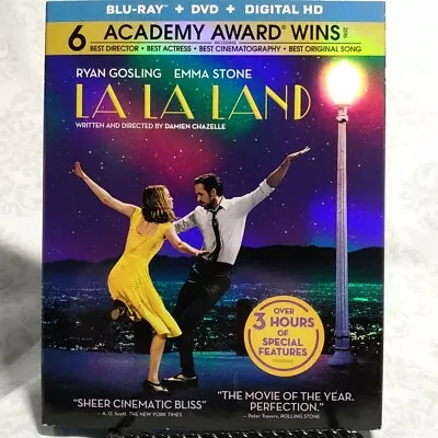 La La Land (Blu-Ray/DVD 2016 2-Disc Set) Slip Cover SWB Combined Shipping • $6.99