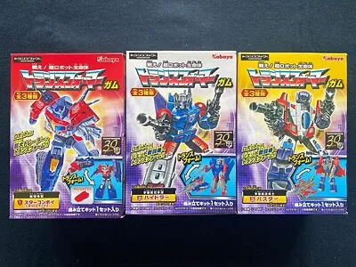 Takara Kabaya Transformers Part 8 Star Convoy & Hydra & Buster 3 Model Figure JP • $49.99
