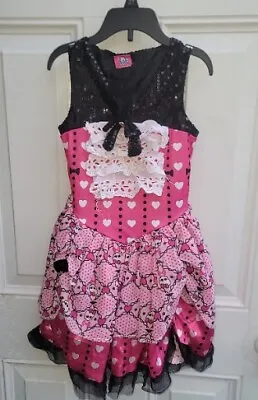 Euc Mattel 2011 Girls Monster High Dress Up Halloween Costume Size 6-10  • $18