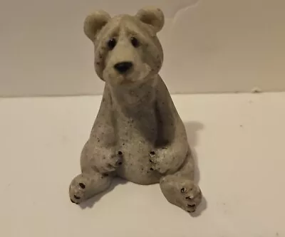 Quarry Critters Bear Second Nature Designs Boo Bear Figurine 2.5  Sitting Down • $10