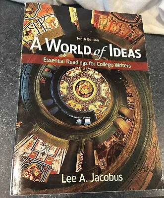 10th Edition A World Of Ideas: Essential Readings - Paperback Jacobus Lee A. • $34.99