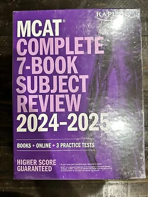 MCAT Complete 7-Book Subject Review 2024-2025 Set Includes Books Online Tests • $199.95