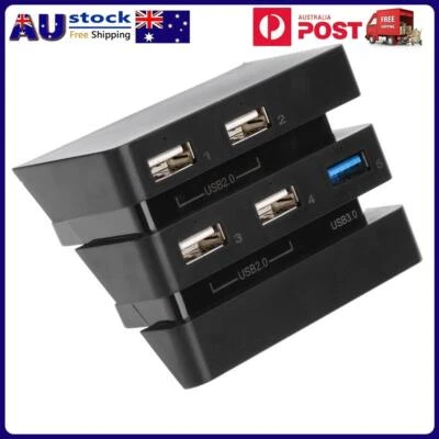 $17.28 • Buy 5 Ports USB Hub 3.0 & 2.0 Game Console Extend USB Adapter For PS4 Pro Conso