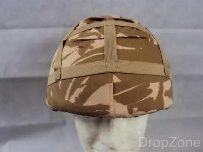 British Military Army Desert DPM Camouflage MkVI Helmet Cover • £6.99