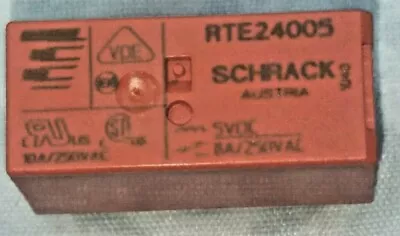 10(LOT)  RTE24005 5VDC 8A New 8 Pin Relay DC5V FREE SHIPPNIG ! • $24.90