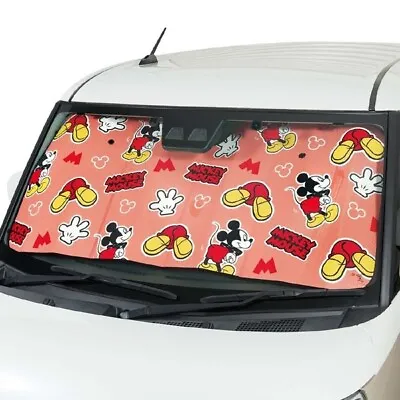 Mickey Mouse Hip Disney  Front Sunshade JDM Japan Car Accessory • $44.99