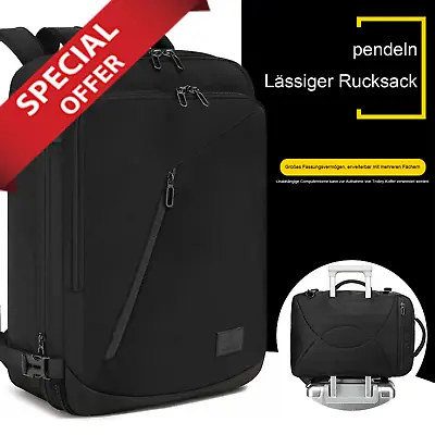 Large Expandable Carry On Backpack Airplane Approved For Travel Men Women🔥🔥 • $63.16