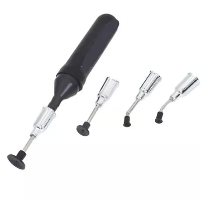 $7.17 • Buy Vacuum Pen Kit With 4 Suction Cups IC SMD Tweezers Desoldering Pen Picking Tools