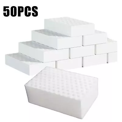 50pcs  Sponge Eraser Melamine Washing Thick Cleaning Foam Home Tool New • $6.55