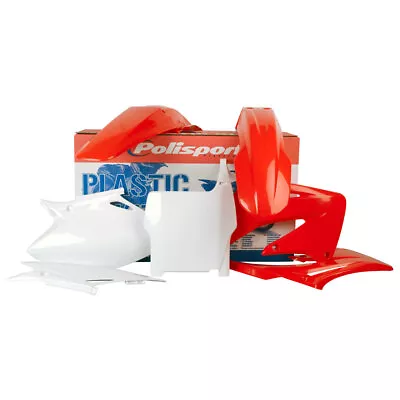 Polisport Complete Plastic Kit Set Red For HONDA CRF450R 2004 • $94.14