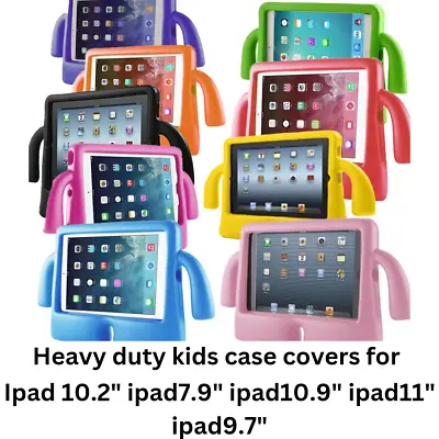 Ipad Case For Kids 10th 9th 8th 7th 6th 5th Gen Air/2/3 /4/5  Shock Proof • £12.89