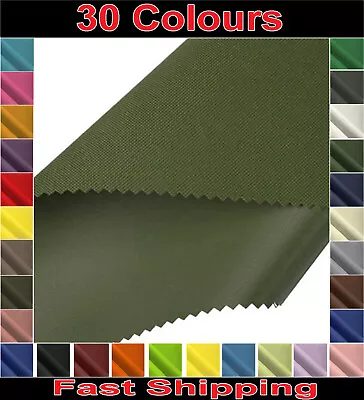 £5.25 • Buy Canvas Fabric 20oz Heavy Duty Thick Waterproof 600D Outdoor Cover Sold By Metre
