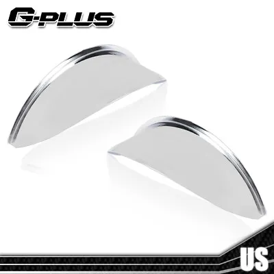 7  Heavy Duty Chrome Shields Trim Caps Custom Car Headlight Headlamp Visors • $9.77