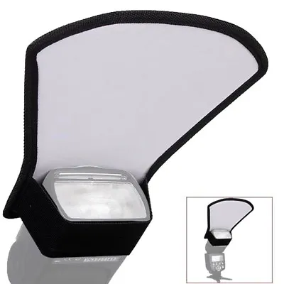 Camera Flash Diffuser Softbox Silver White Reflector For Canon Nikon SpeedliY_~~ • $7.24