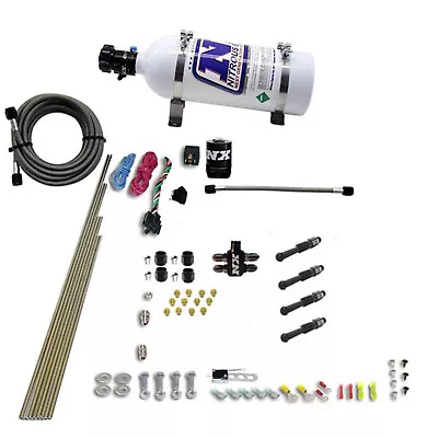 Nitrous Express Dry Direct Port Nitrous System. 4 Cylinder W/ 5Lb Bottle • $847.28