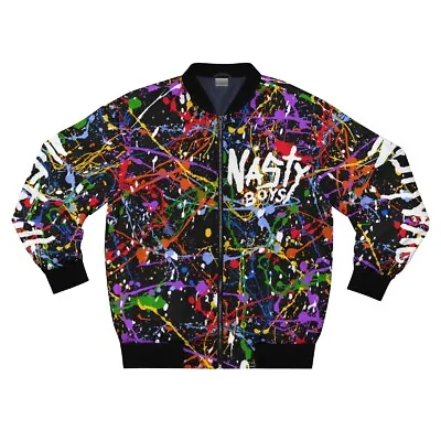 Nasty Boys Brian Knobbs Jerry Sags Pro Wrestling Tag Team 90's Men's Jacket • $98.52