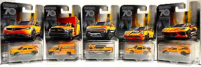 Matchbox Moving Parts 70th Anniversary Special Edition 1:64 Complete SET OF 5 • $24.95