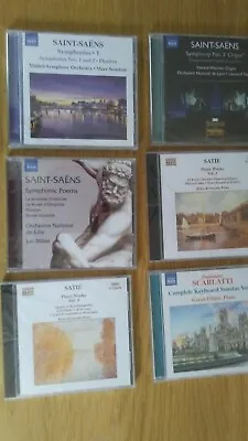 Naxos Classical CDs Saint-Saens - Whitacre & Compilations Choice Of 41 • £7