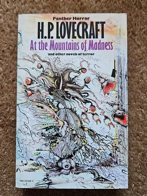 At The Mountains Of Madness By H P Lovecraft. Panther Horror. Paperback Terror • £8