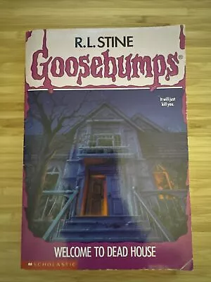 Goosebumps - #1 Welcome To Dead House - R.L. Stine • $5