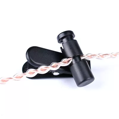 2/5Pcs Cable Cord  Collar Headset Clamp Cable Clips Earphone Winder Accesso.  ZC • £4.32