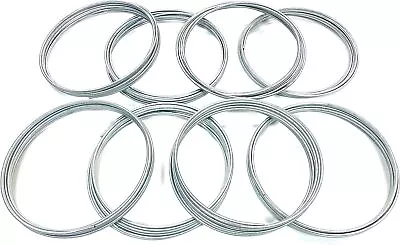 8 Coils Of 25' Zinc Plated 3/16  Steel Brake Line Tubing (200 Ft Total) • $80