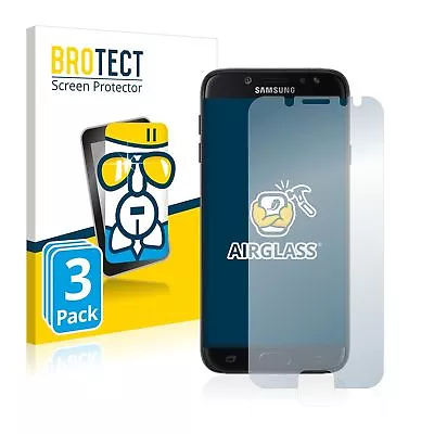 Samsung Galaxy J7 Pro 3 X BROTECT® AirGlass® Premium Screen Protector Extra-Hard • $100