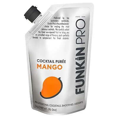 Funkin Mango Puree | Natural Mixer For Cocktails Drinks Smoothies • £30.04