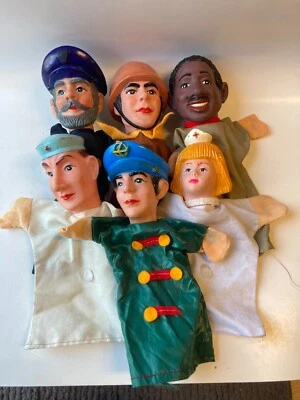 $300 • Buy Mr. Rogers Neighborhood Hand Puppets Lot Of 6