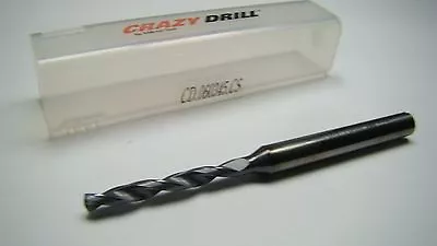 MIKRON CrazyDrill Carbide Coolant Drill 3.45mm X 27.3mm X 6mm • $82.13