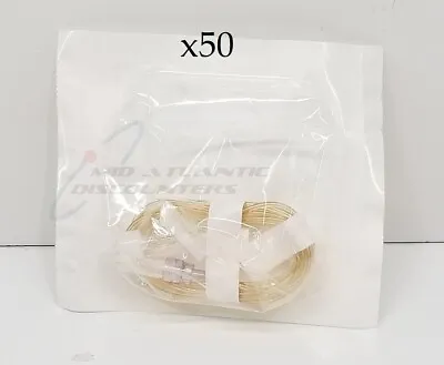 50 ICU Medical 14402-28 Extension Set 60  Tubing Small Bore Exp 04/2024 • $149.99