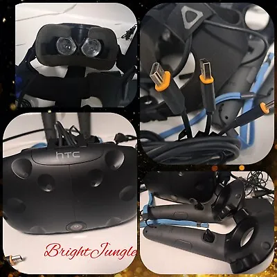 HTC Vive VR Headset Complete Set Full Kit System Virtual Reality - Read Details • $350