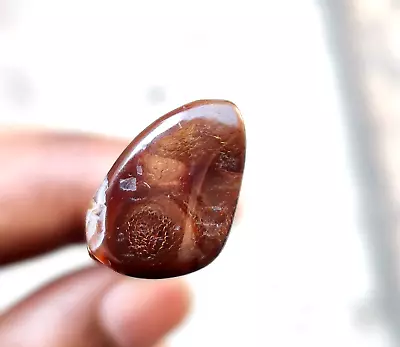 100% Natural High Quality Mexican Fire Agate Fancy Gemstone Polished Cabochon • $30.99