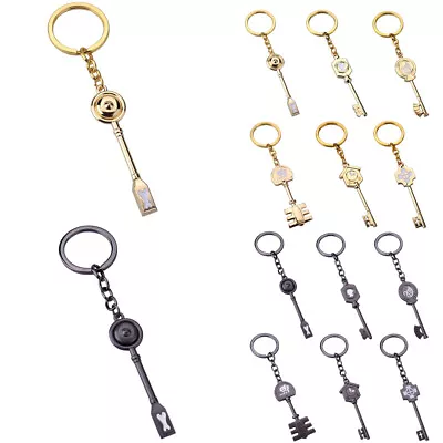 1Pcs Fairy Tail Lucy Heart Key Chain With Keyring Celestial Spirit Gate Keychain • £5.99
