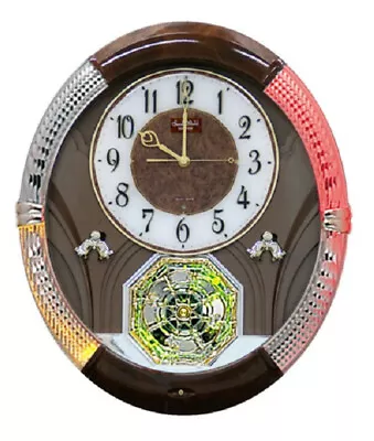 Rhythm Clocks Joyful Moment Musical Wall Clock (4MH821WU23) • $306.99