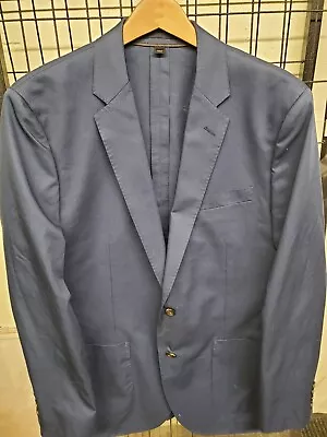 J. Crew Men Ludlow Suit Jacket Blazer In 100% Cotton NEW 42R • $99.97