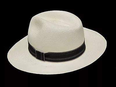 Genuine Panama Hat From Montecristi  Clásico  Subfino Men Woman Straw Sun Hat • $129