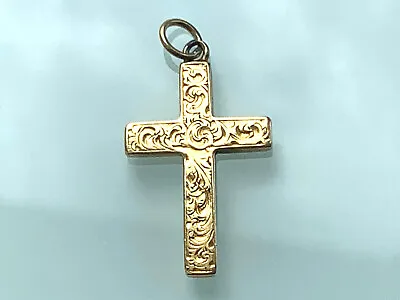 18ct 750 Gold Antique Cross • £265