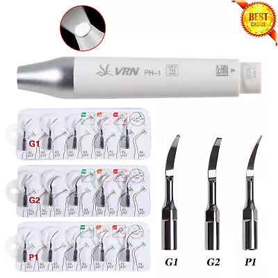 VRN Dental Ultrasonic Piezo Scaler LED Detachable Handpiece PH-1 / 5Tips For EMS • $7.99