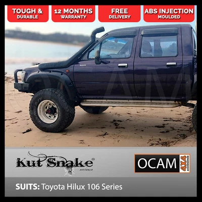 $349 • Buy Kut Snake Flares For Toyota Hilux 106 Series 1989-1997 Front Wheels ABS (#27)