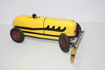 1920s Electricar Kokomo Yellow Racecar Vintage Kingston #2 RUNS • $325