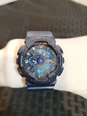Casio G- Shock 5146 GA-110NM Blue Black WR 20 Bar Watch  • $99.99