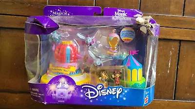 NIB DISNEY'S MAGIC KINGDOM MAGICAL MINIATURES Dumbo Elephant Playset (READ) • $27