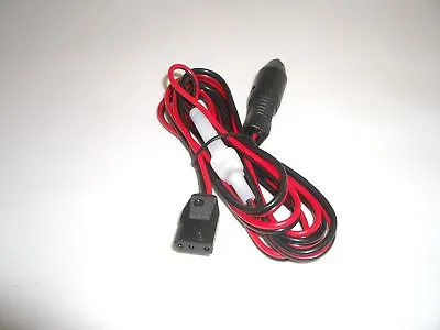 WORKMAN CB-3AP 3 PIN 16GA POWER CABLE CORD W/ CIGARETTE LIGHTER PLUG FOR COBRA • $14.95