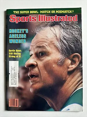 Sports Illustrated January 21 1980 Gordie Howe • $8