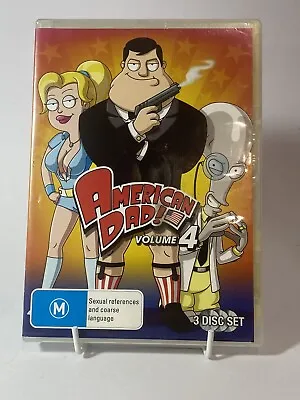 American Dad DVD Season 4 Region 4 PAL Free Post • $10.60