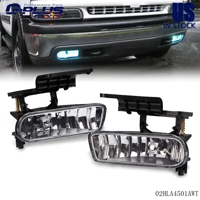 Fog Lights Bumper Lamps Fit For 99-02 Chevy Silverado 2000-2006 Tahoe Suburban  • $17.82